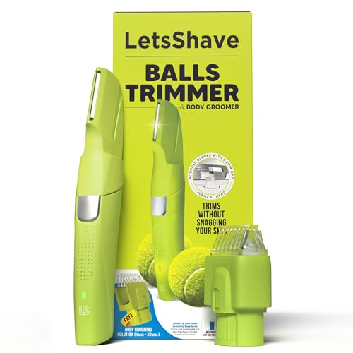 LetsShave Men's Trimmer  for Private Parts | 90 Min RunTime, Rechargeable | Groin Trimmer and Body Groomer for Men - Personal Care Appliances from LetsShave - Shop in Sri Lanka at Arcade.lk