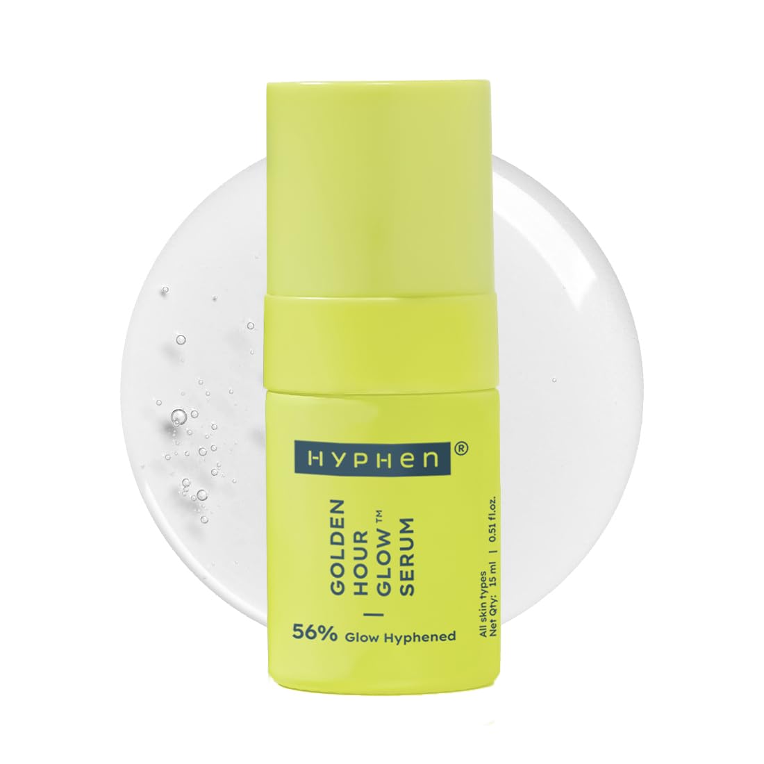 Hyphen Brightening Face Serum with 5% Niacinamide, 1% Alpha Arbutin & 25% Kakadu Plum | 20X Vitamin C for Glowing Winter Skin | 15ml