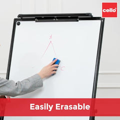 Cello Whitemate Bold Whiteboard Vivid Markers | Set of 4 Markers | 4 Assorted Ink Colours | Marker Pens With Easily Refillable and Erasable Ink | Writes Longer - Office Product from Cello - Shop in Sri Lanka at Arcade.lk