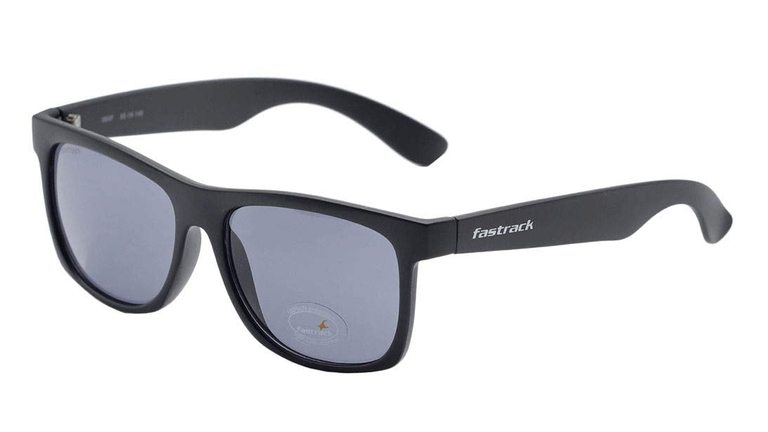 Titan Fastrack Men's 100% UV protected Black Lens Square Sunglasses - Apparel from Fastrack - Shop in Sri Lanka at Arcade.lk