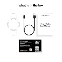 Fire-Boltt Dominian 36.3mm (1.43 inch) AMOLED Display, Stainless Steel Design, 466 * 466 px Resolution, Bluetooth Calling, Sports Modes, Health Mode, IP67, Weather (Black Silver)