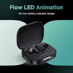 Redmi Buds 6, Dual Driver TWS in Ear Earbuds, 49dB Hybrid Active Noise Cancellation, Spatial Audio, Dual Device Connection, Quad Mic AI ENC, 42 Hrs Playtime, Custom EQ, Wireless Earbuds (Black)