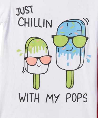 T2F Boy's Solid Regular Fit T-Shirt (10_Multicolor 2 | 7 8 Years)