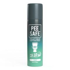 Pee Safe Toilet Seat Sanitizer Spray | Mint 50ml - Reduces Risk of UTI