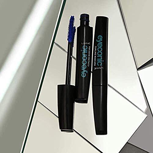 Lakme Eyeconic Curling Mascara, Black, Waterproof Mascara with Smart Curl Brush for Voluminous Lashes - Smudge Proof Eye Makeup, 9 ml - Beauty from LAKMÉ - Shop in Sri Lanka at Arcade.lk