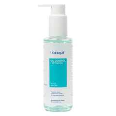 RE' EQUIL Oil Control Face Wash | Soap & Sulphate Free Face Wash with Zinc PCA | Controls Excessive Oil Production | For Oily Acne Prone Skin | 150 ml | Glammy.lk