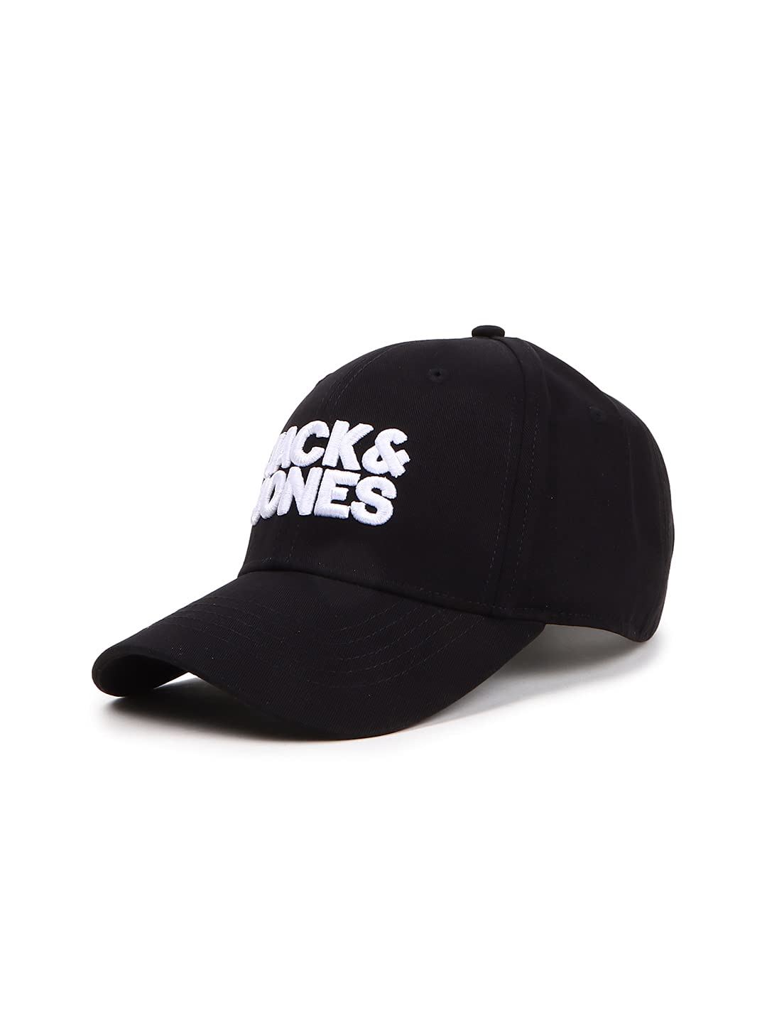 JACK & JONES Men's 100% Cotton JAC Jack & JonesCORE Baseball Cap Black ONE | Glammy.lk