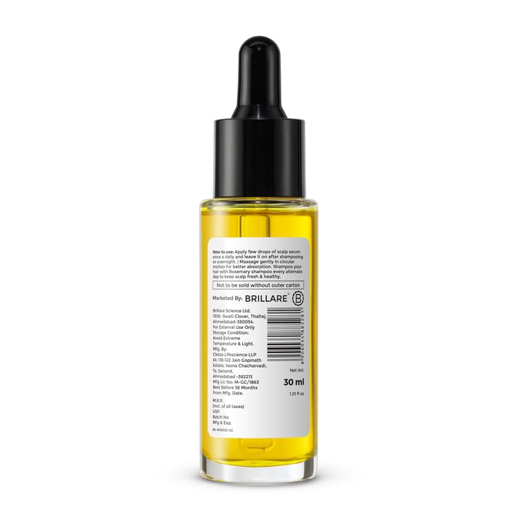 Brillare 10% Rosemary & 3% Redensyl Hair Growth Serum - 30ml