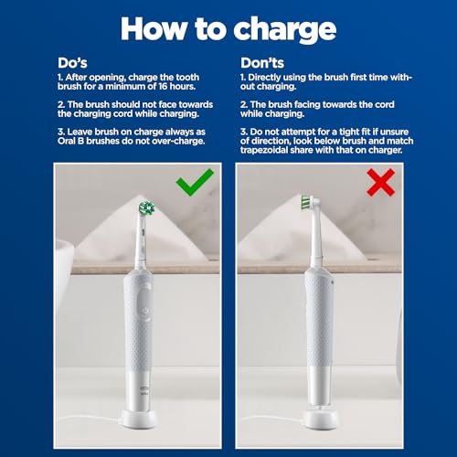 Oral B Vitality 100 White Criss Cross Electric Rechargeable Toothbrush for adult Powered By Braun - Personal Care Appliances from Oral-B - Shop in Sri Lanka at Arcade.lk