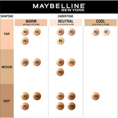 Maybelline New York Fit Me Matte + Poreless Foundation Shade 260 | Natural Matte Finish with 16H Oil Control, Non Comedogenic, Blurs Pores, 30ml