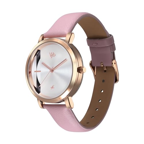 Fastrack Leather Analog Rose Gold Dial Women Watch-Fv60029Wl02W, Rose Gold Band - Watch from Fastrack - Shop in Sri Lanka at Arcade.lk