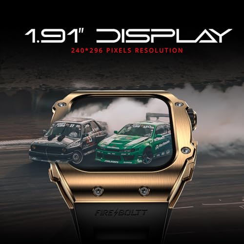 Fire-Boltt Asphalt Racing Edition Smart Watch 1.91” Full Touch Screen, Bluetooth Calling, Health Suite, 123 Sports Modes, 400 mAh Battery (Black) - Personal Computer from Fire-Boltt - Shop in Sri Lanka at Arcade.lk