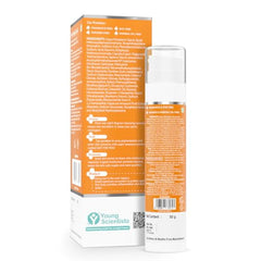 The Derma Co 1% Hyaluronic Sunscreen Aqua Gel SPF 50 PA++++ | Hyaluronic Acid for Deep, Long Lasting Hydration | Ultra Lightweight Texture I Non-Greasy, No White Cast | Broad Spectrum Protection & Blue Light Protection | 50g