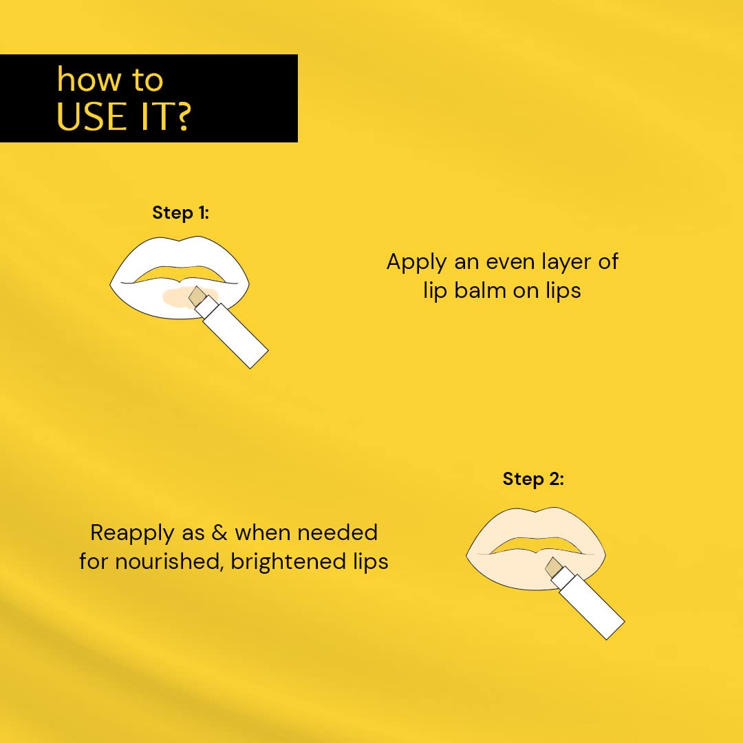 Deconstruct Brightening Lip Balm with SPF 30 | For Dark, Pigmented, Dry, Flaky Lips | Brightens Pigmented Lips | Vitamin C for Dark Lips | SPF 30 for Sun Damage and Discoloration | Unisex (4 gm)
