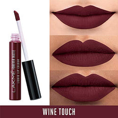 LAKMÉ Forever Matte Liquid Lip Color | Set Of 3 Long Lasting Liquid Lipstick, Lightweight & Comfortable - Smudge Proof, Non-Transferable - Nude Twist, Red Sangria & Wine Touch, 5.6 Ml Each - Beauty from LAKMÉ - Shop in Sri Lanka at Arcade.lk