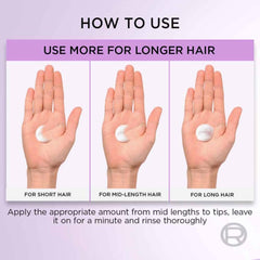 L'Oreal Paris Fresh Hyaluron Moisture 72HR Moisture Sealing Conditioner Powered By Hyaluronic Acid, For Frizz-Free, Hydrated And Bouncy Hair Full Of Life | 340 Millilitres