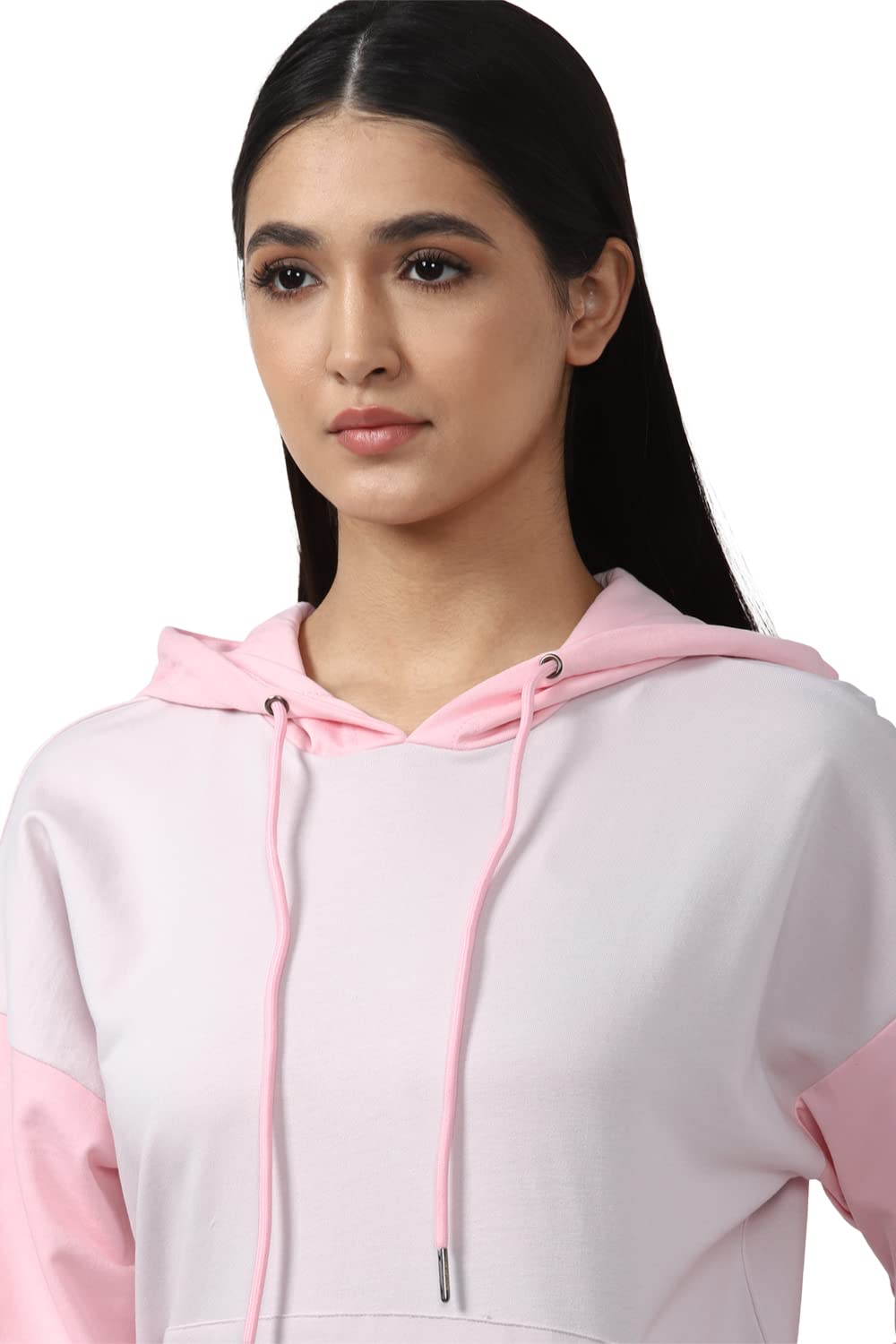 Van Heusen Women's Polycotton Hooded Neck Sweatshirt