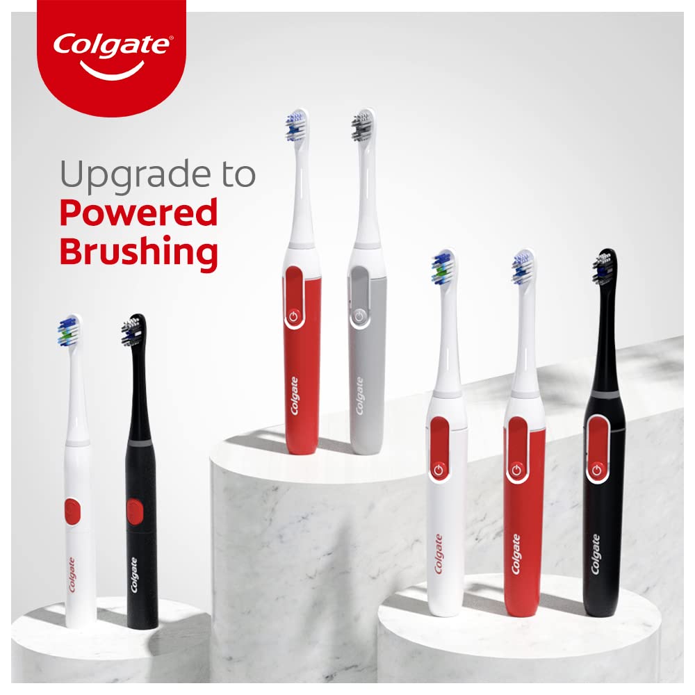 Colgate Proclinical 250R Deep Clean Rechargeable Sonic Toothbrush for adults, Electric Toothbrush with Soft Bristles, Healthier Gums in 4 Weeks (With Replaceable Brush Head, Charger included,White)