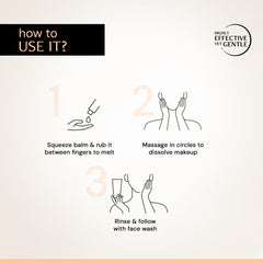 Deconstruct Soothing Makeup Cleansing Balm|Contains 0.1% Bisabolol&1% Oats Oil|Gentle Makeup Remover|For Normal,Dry,Combination Skin|Removes Excess Oil&Dirt,Detoxifies&Clear Pores|For Men&Women|50g