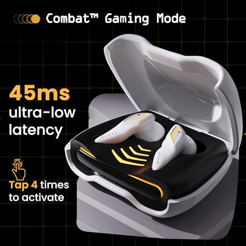 Boult Audio UFO Truly Wireless in Ear Earbuds with 48H Playtime, Built-in App Support, 45ms Low Latency Gaming, 4 Mics ENC, Breathing LEDs, 13mm Bass Drivers - Electronics from Boult - Shop in Sri Lanka at Arcade.lk