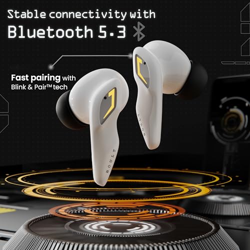 Boult Audio UFO Truly Wireless in Ear Earbuds with 48H Playtime, Built-in App Support, 45ms Low Latency Gaming, 4 Mics ENC, Breathing LEDs, 13mm Bass Drivers - Electronics from Boult - Shop in Sri Lanka at Arcade.lk