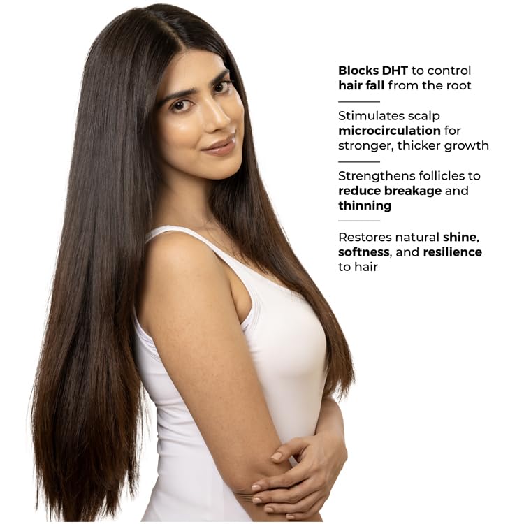 20% Rosemary Shampoo with 2% Caffeine for Hair Growth & Hair Fall Control | Reduces Breakage, Retains Moisture & Strengthens Roots