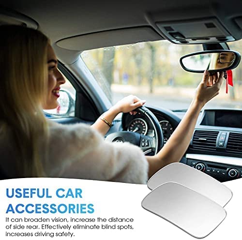 Detachi 3R Car Wide Angle Blind Spot Rear Mirror Rectangle Convex 360 Degree (2 Pcs) for Car - Automotive Parts and Accessories from DETACHI - Shop in Sri Lanka at Arcade.lk