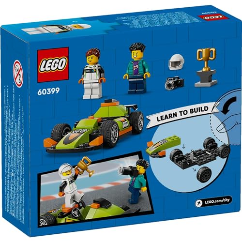 LEGO City Green Race Car Racing Vehicle Toy 60399 (56 Pieces) - Toy from LEGO - Shop in Sri Lanka at Arcade.lk