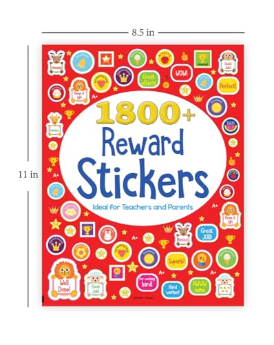 1800+ Reward Stickers - Ideal For Teachers And Parents : Sticker Book With Over 1800 Stickers To Boost The Morale of Kids - Book from Wonder House Books - Shop in Sri Lanka at Arcade.lk