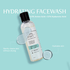 Deconstruct Daily Hydrating Duo - HydratingFace Wash + Hydrating Face Moisturiser | FaceWash & Moisturizer Duo | Dry & Damaged Skin