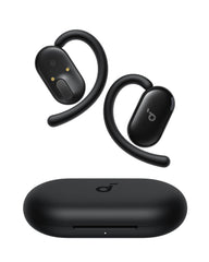 Soundcore V20i by Anker Open-Ear Headphones, Adjustable Ear Hooks, Ultra-Comfort, Snug Fit, Powerful Sound, Clear Calls, IP55, LED Lights, 36H Playtime, Bluetooth 5.4 Earbuds, Multipoint Connection