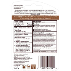 Palmer's Coconut Oil Formula Spf 15 Lip Balm, Pack of 2, Multicolor