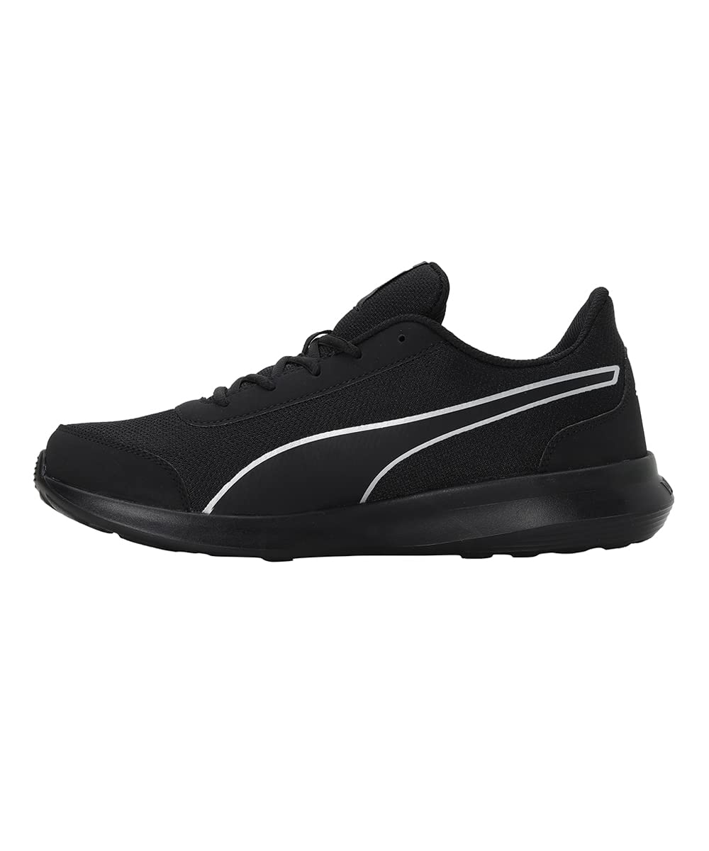 Puma mens Dazzler Black-Silver Running Shoe - Black/Silver - Shoes from Puma - Shop in Sri Lanka at Arcade.lk