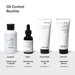 Minimalist Dehydrated Skin Moisturizer with 10% Vitamin B5 for Oily & Acne-Prone Skin | Oil-Free Hydration & Lightweight Gel Formula for Damaged Barrier Repair | Fragrance-Free | 50g