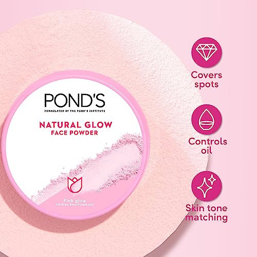 POND's Natural Glow Face Matte Powder For Normal Skin, Pink Glow - 30G - Beauty from POND'S - Shop in Sri Lanka at Arcade.lk