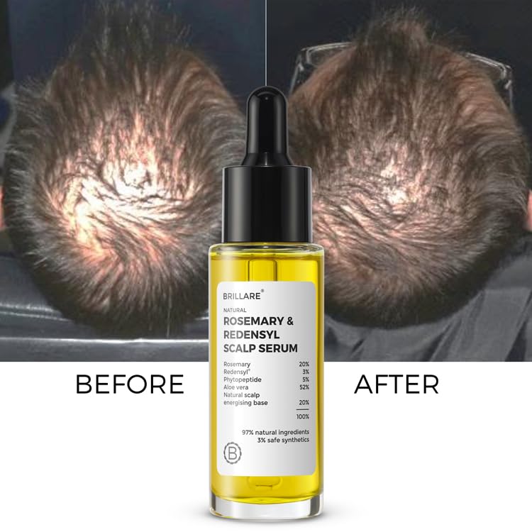 Brillare 10% Rosemary & 3% Redensyl Hair Growth Serum - 30ml
