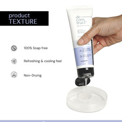 Deconstruct 2% Salicylic Acid Oil Control Face Wash with Niacinamide | For Oily, Combination, Normal Skin | Facewash for Men & Women | 100g