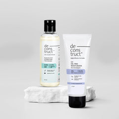 Deconstruct Daily Hydrating Duo - HydratingFace Wash + Hydrating Face Moisturiser | FaceWash & Moisturizer Duo | Dry & Damaged Skin