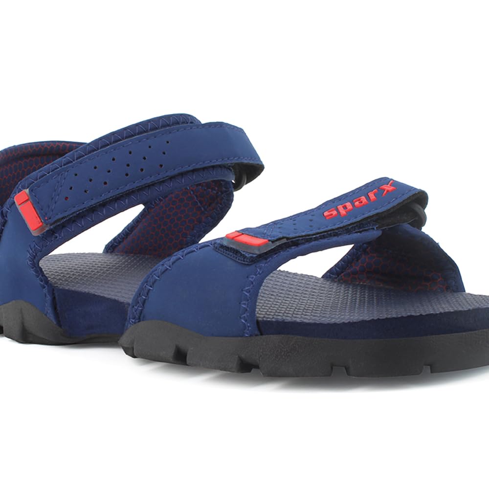 SPARX mens SS 119 | Latest, Daily Use, Stylish Floaters | Blue Sport Sandal - 7 UK (SS 119)