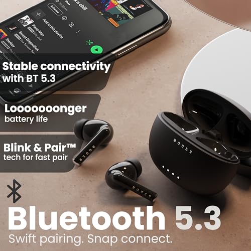 Boult Audio W20 Truly Wireless in Ear Earbuds, 35H Playtime, Zen™ ENC Mic, 45ms Low Latency, 13mm Bass Drivers, Type-C Fast Charging, Touch Controls, IPX5 ear buds TWS (Space Black) - Electronics from Boult - Shop in Sri Lanka at Arcade.lk