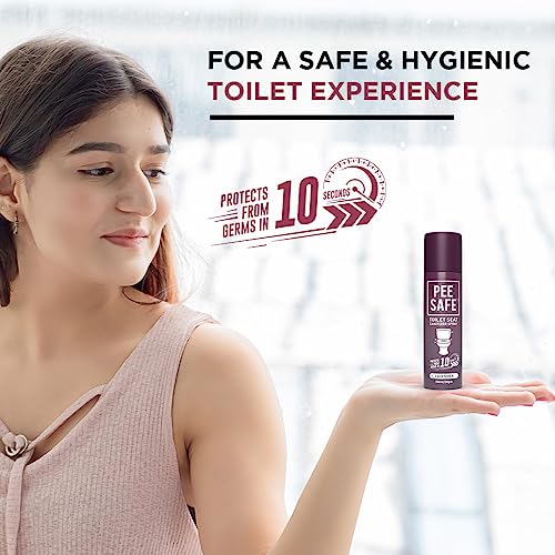 Pee Safe Toilet Seat Sanitizer Spray 50ml - Lavender | Reduces The Risk Of UTI & Other Infections | Protects From 99.9% Germs In 10 Seconds & Travel Friendly | Anti Odour, Deodorizer - Drugstore from PEESAFE - Shop in Sri Lanka at Arcade.lk