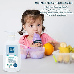 Mee Mee Anti-Bacterial Baby Liquid Cleanser | Feeding Bottle Cleaner Liquid for Nipple Cleaning/Clothes/Milk Bottle/Vessels (300 ml - Bottle) - Baby Product from Mee Mee - Shop in Sri Lanka at Arcade.lk