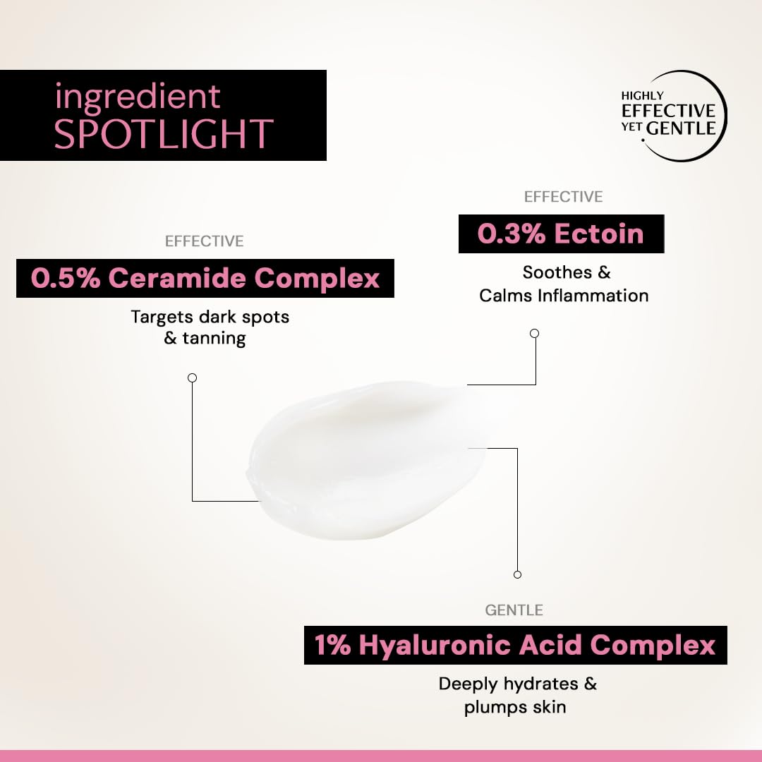 Deconstruct Acne Control Moisturiser For Face with Ectoin & Ceramides for Acne Prone & Oily Skin | Lightweight & Non-Sticky | Soothing & Barrier Repair | Non-Comedogenic | For Men & Women | 50g