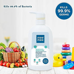 Mee Mee Anti-Bacterial Baby Liquid Cleanser | Feeding Bottle Cleaner Liquid for Nipple Cleaning/Clothes/Milk Bottle/Vessels (300 ml - Bottle) - Baby Product from Mee Mee - Shop in Sri Lanka at Arcade.lk