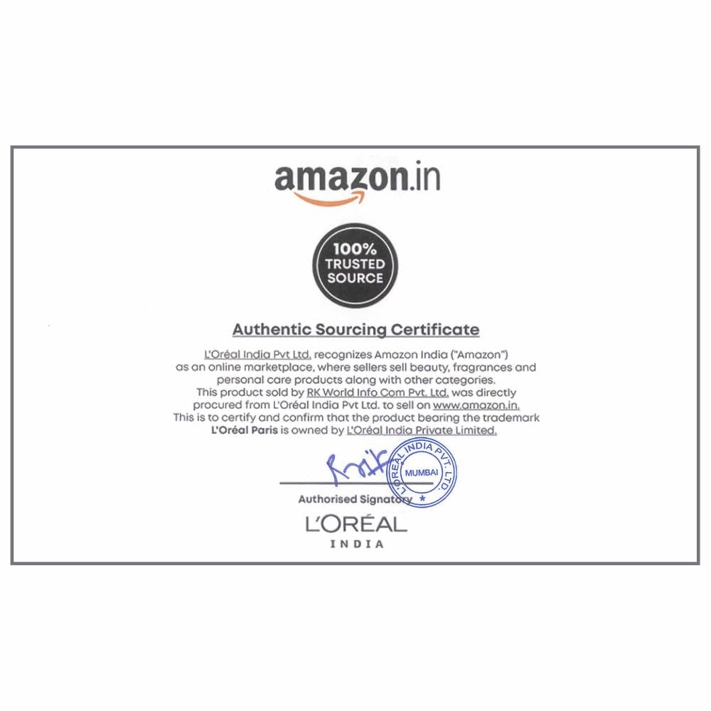 L'Oreal Paris Fresh Hyaluron Moisture 72HR Moisture Sealing Conditioner Powered By Hyaluronic Acid, For Frizz-Free, Hydrated And Bouncy Hair Full Of Life | 340 Millilitres