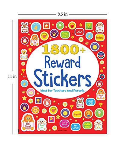 1800+ Reward Stickers - Ideal For Teachers And Parents : Sticker Book With Over 1800 Stickers To Boost The Morale of Kids - Book from Wonder House Books - Shop in Sri Lanka at Arcade.lk