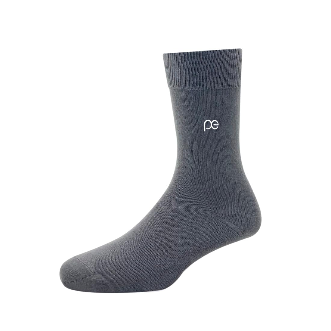 Peter England Men's Cotton Full Length Socks (Pack of 3) Dark Grey, Navy, Black