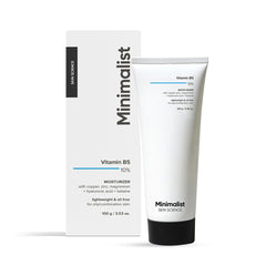 Minimalist Vitamin B5 10% Oil-Free Moisturizer for Face, Lightweight Gel Moisturizer for Oily & Combination Skin, Barrier Repair Face Cream with Glycerine 100gm | Glammy.lk