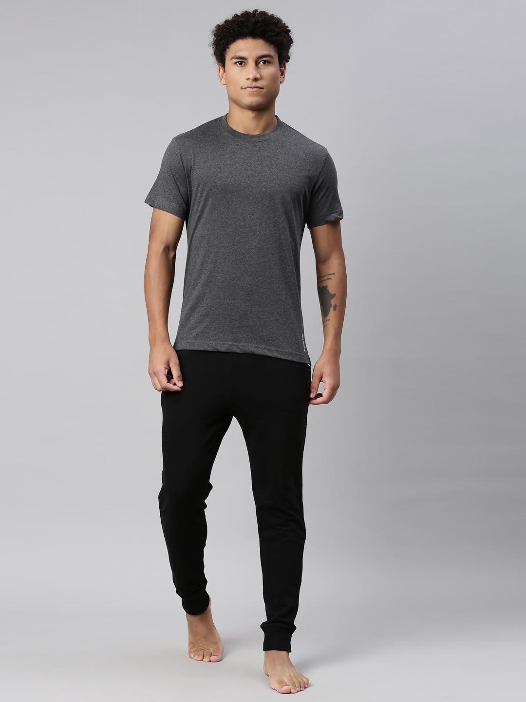 Levi's Men's Plain Regular Fit T-Shirt (Dark Grey Melange) - Apparel from Levi's - Shop in Sri Lanka at Arcade.lk