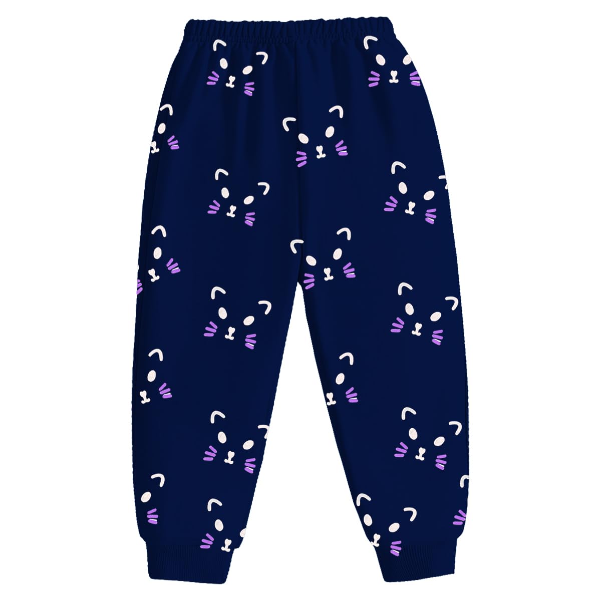 Kuchipoo Regular Fit Girls Pyjamas Set